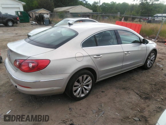 2012 Volkswagen CC Sport PZEV with VIN WVWMP7AN7CE512247, listed as a IAAI auction lot 42096364 with 142,654 mi miles. Bid and sale history available at carsss.com. Image 4.