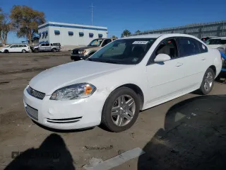 2016 Chevrolet Impala LT with VIN 2G1WB5E36G1138332, listed as a Copart auction lot 81624244 with 192,058 mi miles and Salvage title. Bid and sale history available at DreamBid. Image 1.