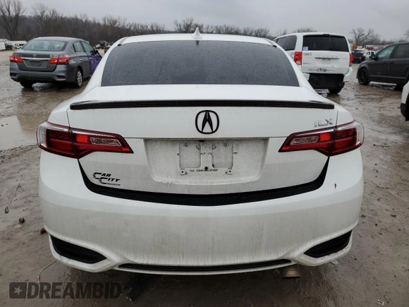 2018 Acura ILX Special Edition with VIN 19UDE2F44JA004445, listed as a Copart auction lot 47698335 with 106,612 mi miles and Salvage title. Bid and sale history available at DreamBid. Image 6.