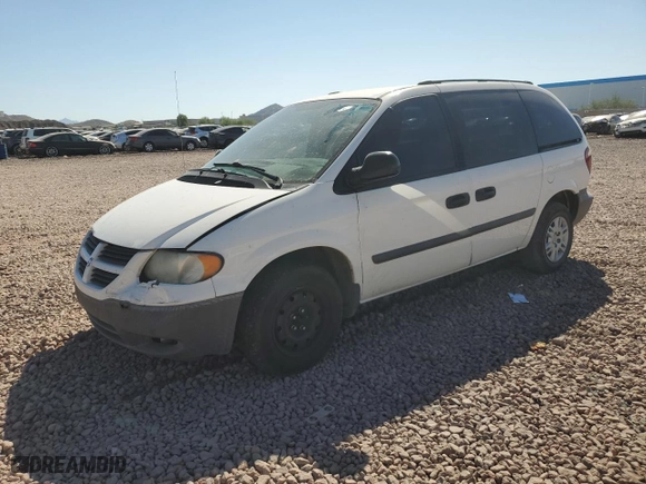 2005 Dodge Caravan SE with VIN 1D4GP25R65B204460, listed as a Copart auction lot 74793604 with 199,189 mi miles and Salvage Title. Bid and sale history available at carsss.com. Image 1.