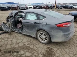 2020 Ford Fusion SE with VIN 3FA6P0HD4LR140947, listed as a Copart auction lot 83263774 with 0 mi miles and Non Repairable. Bid and sale history available at carsss.com. Image 2.