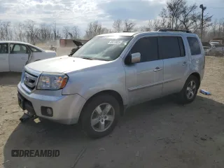 2011 Honda Pilot EX-L with VIN 5FNYF4H65BB013820, listed as a Copart auction lot 49693825 with 185,190 mi miles and Salvage Title. Bid and sale history available at carsss.com. Image 1.