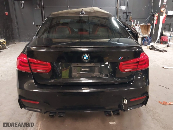 2018 BMW M3 with VIN WBS8M9C5XJ5L71599, listed as a IAAI auction lot 41932825 with 53,730 mi miles. Bid and sale history available at carsss.com. Image 16.