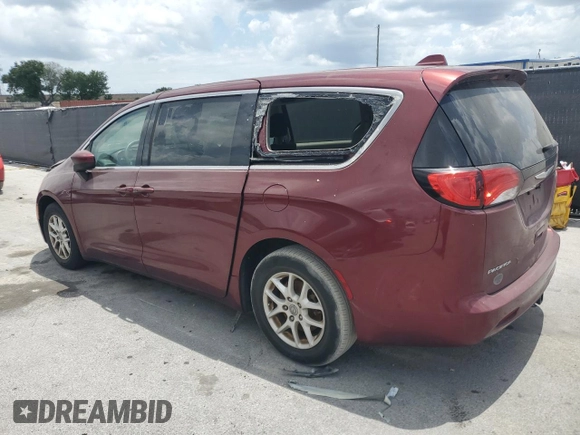 2017 Chrysler Pacifica Touring with VIN 2C4RC1DG1HR509799, listed as a Copart auction lot 55538915 with 165,929 mi miles and Clean Title. Bid and sale history available at DreamBid. Image 2.