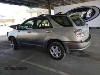 2001 Lexus RX 300 with VIN JTJHF10U610199760, listed as a Copart auction lot 55637985 with 237,253 mi miles and Salvage Title. Bid and sale history available at DreamBid. Image 2.