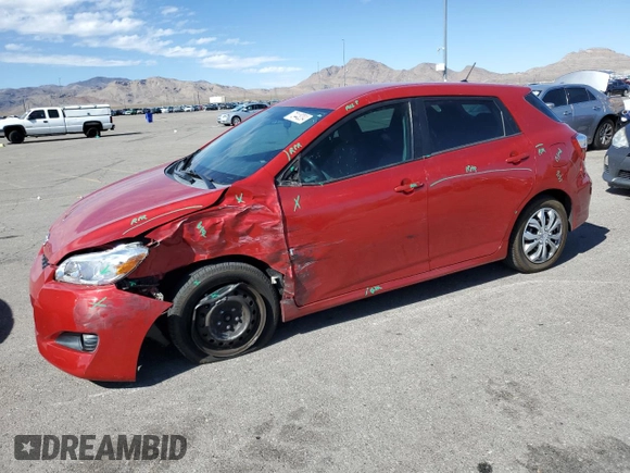 2013 Toyota Matrix S with VIN 2T1KE4EEXDC051250, listed as a Copart auction lot 72448204 with 87,625 mi miles and Salvage title. Bid and sale history available at DreamBid. Image 1.