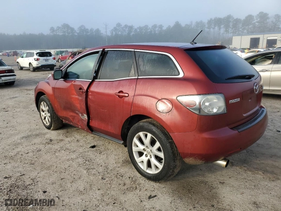 2008 Mazda CX-7 Sport with VIN JM3ER293X80186606, listed as a Copart auction lot 86827334 with 193,285 mi miles and Salvage Title. Bid and sale history available at carsss.com. Image 2.