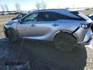 2023 Lexus RX with VIN 2T2BAMCAXPC006997, listed as a Copart auction lot 49681865 with 35,627 mi miles and Salvage Title. Bid and sale history available at carsss.com. Image 2.