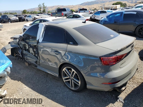 2020 Audi A3 Sedan S line Premium Plus with VIN WAUJEGFF4LA103105, listed as a Copart auction lot 56160653 with 38,155 mi miles. Bid and sale history available at carsss.com. Image 2.