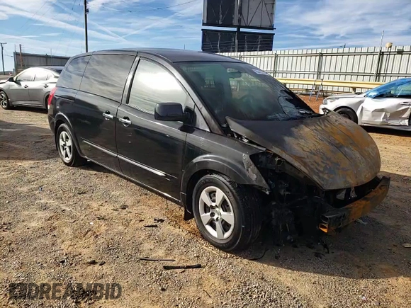 2008 Nissan Quest with VIN 5N1BV28U68N113880, listed as a Copart auction lot 80493264 with 0 mi miles and Salvage Title. Bid and sale history available at carsss.com. Image 11.