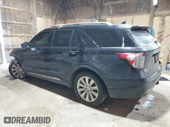 2020 Ford Explorer Limited with VIN 1FMSK8FH2LGB53663, listed as a Copart auction lot 43566905 with 72,226 mi miles and Salvage Title. Bid and sale history available at carsss.com. Image 2.