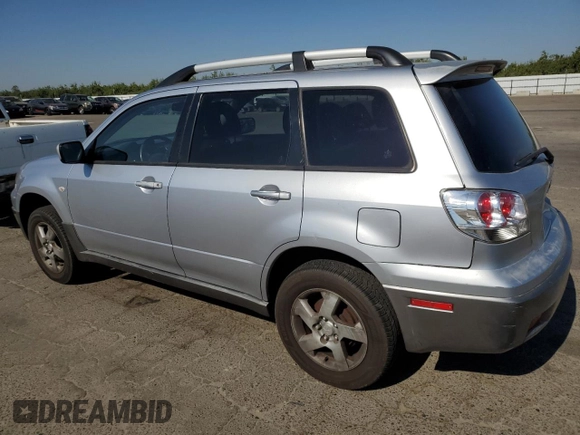 2004 Mitsubishi Outlander XLS with VIN JA4LX41F14U028546, listed as a Copart auction lot 63319084 with 169,105 mi miles and Salvage Title. Bid and sale history available at carsss.com. Image 2.