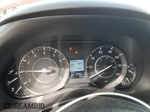 2020 Nissan Armada SL with VIN JN8AY2NC2LX518378, listed as a Copart auction lot 45542265 with 56,386 mi miles and Salvage Title. Bid and sale history available at carsss.com. Image 9.