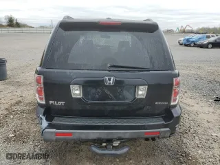 2006 Honda Pilot EX-L with RES with VIN 2HKYF18676H510373, listed as a Copart auction lot 52396205 with 0 mi miles and Salvage Title. Bid and sale history available at carsss.com. Image 6.