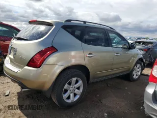 2007 Nissan Murano S with VIN JN8AZ08W47W660458, listed as a Copart auction lot 72420424 with 63,868 mi miles and Salvage Title. Bid and sale history available at carsss.com. Image 3.