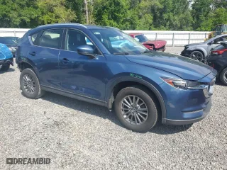 2018 Mazda CX-5 Sport with VIN JM3KFABM2J1406068, listed as a Copart auction lot 52354125 with 127,338 mi miles and Salvage Title. Bid and sale history available at carsss.com. Image 4.