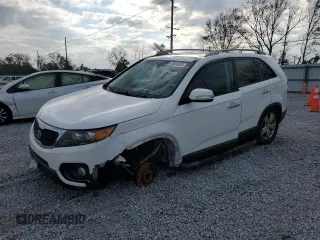 2012 Kia Sorento EX with VIN 5XYKU4A20CG291439, listed as a Copart auction lot 43806635 with 0 mi miles and Salvage Title. Bid and sale history available at carsss.com. Image 1.