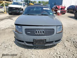 2001 Audi TT with VIN TRUUT28N711007386, listed as a Copart auction lot 57620844 with 91,520 mi miles and Salvage Title. Bid and sale history available at carsss.com. Image 5.
