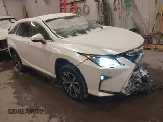 2018 Lexus RX with VIN JTJDZKCA7J2011085, listed as a IAAI auction lot 41332358 with 86,548 mi miles. Bid and sale history available at carsss.com. Image 1.