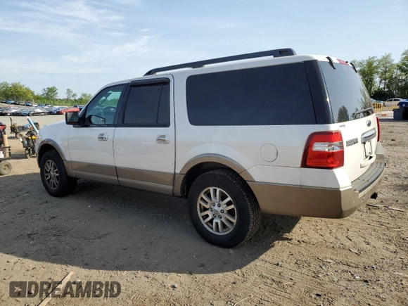 2012 Ford Expedition Max King Ranch z VIN 1FMJK1J54CEF14466, wystawiony jako Copart lot #55008205 z przebiegiem 221 426 mil mil oraz Czysty tytuł • Clean title. Historia ofert i sprzedaży dostępna na DreamBid. Obrazek 2.