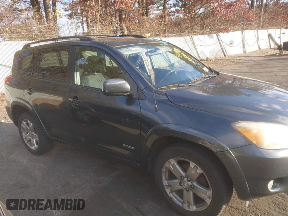 2008 Toyota RAV4 Sport with VIN JTMBK32V585065714, listed as a IAAI auction lot 41014206 with 200,648 mi miles. Bid and sale history available at carsss.com. Image 13.