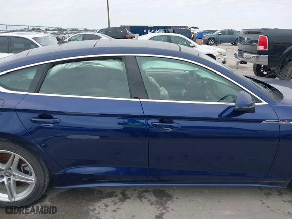 2021 Audi A5 Sportback S line Premium with VIN WAUDACF55MA012757, listed as a IAAI auction lot 41232405 with 1 mi miles. Bid and sale history available at carsss.com. Image 12.