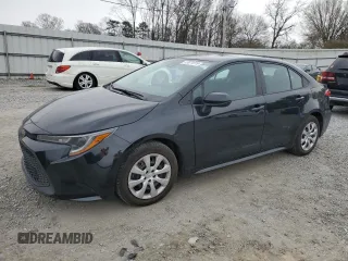 2022 Toyota Corolla LE with VIN 5YFEPMAE2NP352710, listed as a Copart auction lot 47871015 with 72,285 mi miles and Salvage Title. Bid and sale history available at carsss.com. Image 1.