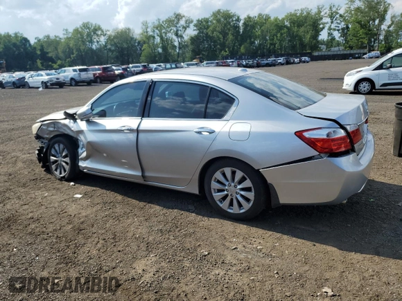 2014 Honda Accord Touring with VIN 1HGCR3F9XEA019863, listed as a Copart auction lot 62746355 with 229,044 mi miles and Salvage title. Bid and sale history available at DreamBid. Image 2.