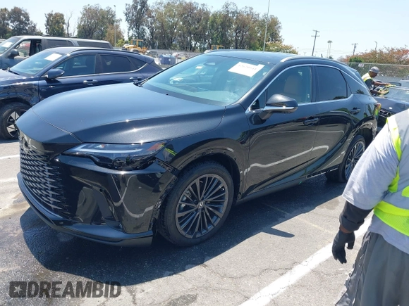 2025 Lexus RX 350 with VIN 2T2BAMBAXSC058589, listed as a IAAI auction lot 42620541 with 2,262 mi miles and . Bid and sale history available at DreamBid. Image 19.