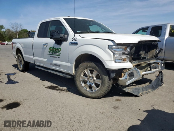 2016 Ford F-150 XLT with VIN 1FTEX1EF3GKD35398, listed as a Copart auction lot 53823635 with 0 mi miles and Salvage Title. Bid and sale history available at carsss.com. Image 4.