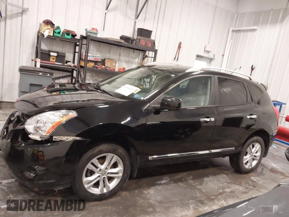 2013 Nissan Rogue S with VIN JN8AS5MV1DW135156, listed as a IAAI auction lot 41946360 with 122,952 mi miles and . Bid and sale history available at DreamBid. Image 15.