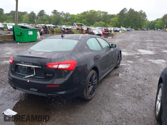 2018 Maserati Ghibli S Q4 with VIN ZAM57YTA5J1304811, listed as a IAAI auction lot 42352300 with 52,819 mi miles and . Bid and sale history available at DreamBid. Image 4.