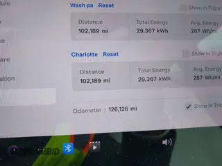2018 Tesla Model 3 Long Range Battery with VIN 5YJ3E1EB2JF056166, listed as a IAAI auction lot 41847972 with 126,126 mi miles and . Bid and sale history available at DreamBid. Image 7.