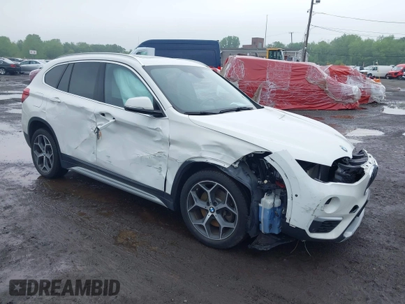 2018 BMW X1 xDrive28i with VIN WBXHT3C38J5L31322, listed as a IAAI auction lot 42260190 with 70,266 mi miles and . Bid and sale history available at DreamBid. Image 1.