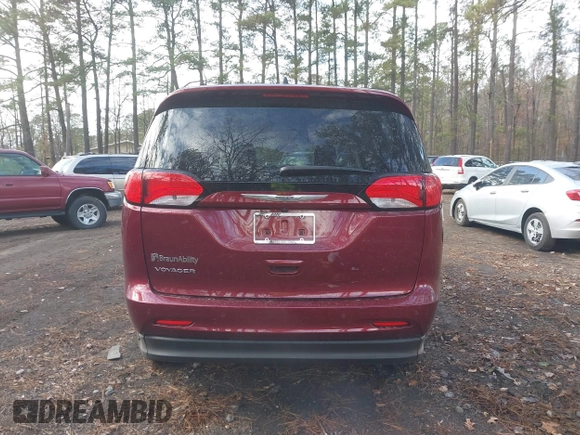 2021 Chrysler Voyager LXi with VIN 2C4RC1DG1MR556020, listed as a IAAI auction lot 41044760 with 6,286 mi miles and . Bid and sale history available at DreamBid. Image 16.