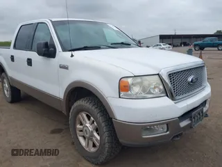 2004 Ford F-150 XLT with VIN 1FTPW14504KC56769, listed as a IAAI auction lot 41703183 with 160,757 mi miles. Bid and sale history available at carsss.com. Image 1.
