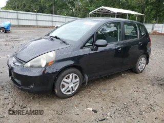 2008 Honda Fit with VIN JHMGD37418S054337, listed as a Copart auction lot 58118955 with 213,443 mi miles and Salvage title. Bid and sale history available at DreamBid. Image 1.