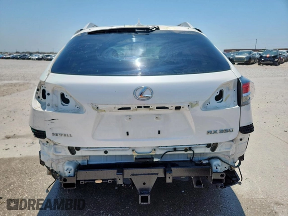 2013 Lexus RX 350 with VIN 2T2ZK1BAXDC094943, listed as a Copart auction lot 58772685 with 188,657 mi miles and Salvage title. Bid and sale history available at DreamBid. Image 6.