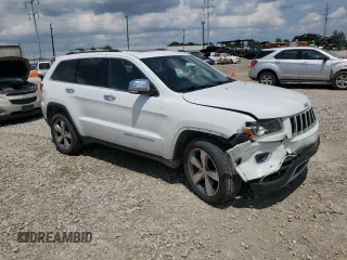 2016 Jeep Grand Cherokee Limited with VIN 1C4RJFBM1GC332741, listed as a Copart auction lot 63408575 with 181,504 mi miles and Salvage title. Bid and sale history available at DreamBid. Image 4.