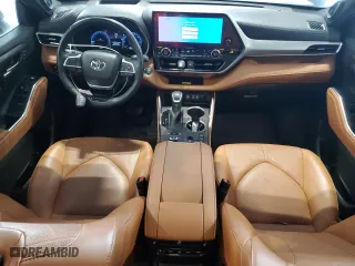 2023 Toyota Highlander L with VIN 5TDKDRBHXPS511825, listed as a Copart auction lot 50883895 with 27,312 mi miles and Salvage Title. Bid and sale history available at carsss.com. Image 8.