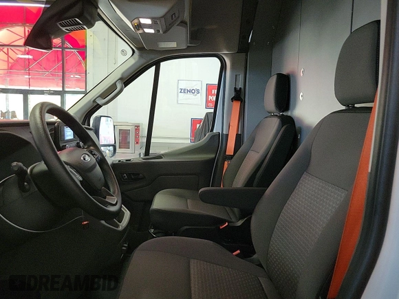 2023 Ford Transit Cargo with VIN 1FTBR1X83PKC09442, listed as a IAAI auction lot 42900649 with 4,332 mi miles and . Bid and sale history available at DreamBid. Image 23.