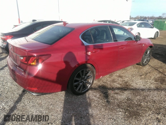 2013 Lexus GS 350 z VIN JTHCE1BL4D5016981, wystawiony jako IAAI lot #38820198 z przebiegiem 84 883 mil mil oraz . Historia ofert i sprzedaży dostępna na DreamBid. Obrazek 4.