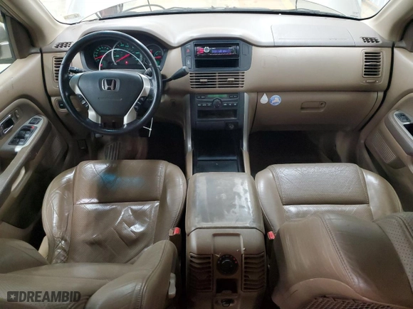 2003 Honda Pilot EX with VIN 2HKYF18503H605358, listed as a Copart auction lot 49461035 with 225,939 mi miles and Salvage Title. Bid and sale history available at carsss.com. Image 8.