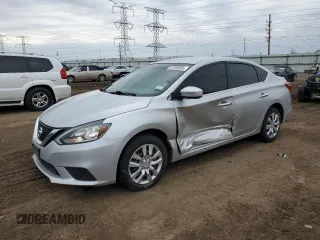 2018 Nissan Sentra S with VIN 3N1AB7AP4JY309984, listed as a Copart auction lot 47493825 with 125,086 mi miles and Salvage Title. Bid and sale history available at carsss.com. Image 1.