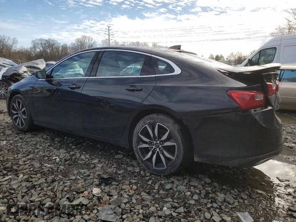 2024 Chevrolet Malibu RS with VIN 1G1ZG5ST2RF138164, listed as a Copart auction lot 43367865 with 21,415 mi miles and Salvage Title. Bid and sale history available at DreamBid. Image 2.