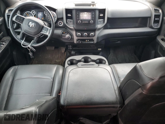 2021 Ram 2500 Tradesman with VIN 3C6UR5HJ9MG677915, listed as a Copart auction lot 68698014 with 63,746 mi miles and Salvage Title. Bid and sale history available at carsss.com. Image 8.