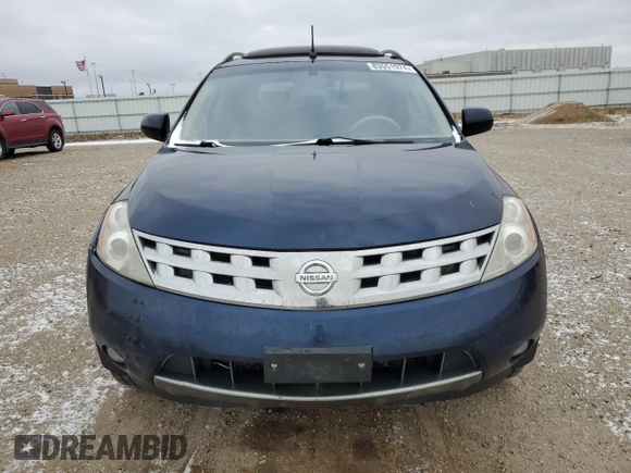 2003 Nissan Murano SL with VIN JN8AZ08W63W227721, listed as a Copart auction lot 83551974 with 108,347 mi miles and Salvage Title. Bid and sale history available at carsss.com. Image 5.
