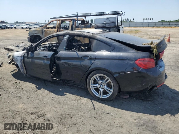 2019 BMW 4 Series 440i with VIN WBA4J5C53KBU79070, listed as a Copart auction lot 55866765 with Not provided miles and Non repairable. Bid and sale history available at DreamBid. Image 2.