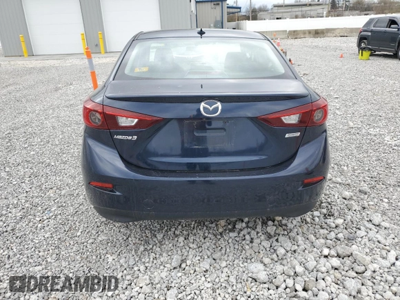 2015 Mazda 3 i Grand Touring with VIN JM1BM1W79F1241162, listed as a Copart auction lot 51674705 with 92,098 mi miles and Salvage Title. Bid and sale history available at DreamBid. Image 6.