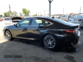 2023 Lexus ES 300h with VIN 58ADA1C18PU034705, listed as a Copart auction lot 56221745 with 43,267 mi miles and Salvage title. Bid and sale history available at DreamBid. Image 2.